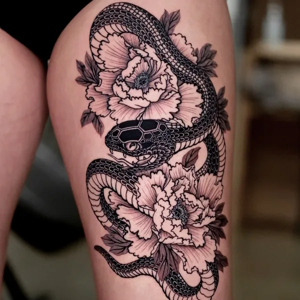 Japanese tattoo by dino_oriental in Los Angeles