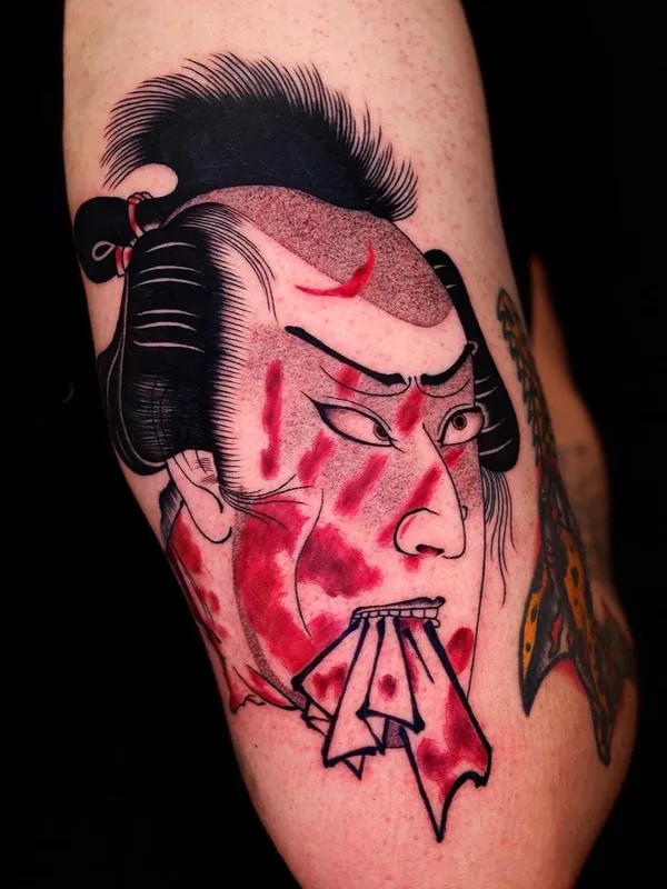 color japanese tattoo auf forearm #57426 | Tätowierer Dino