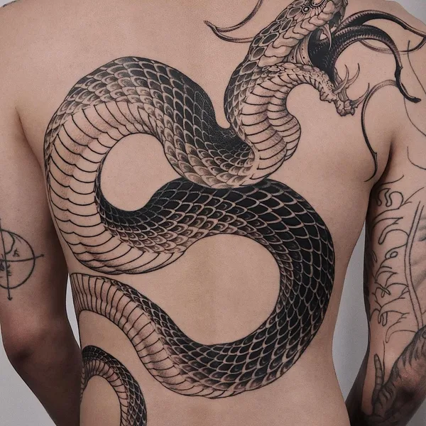 Graphic tattoo by Hoon_unco in Seoul