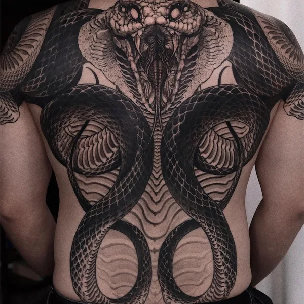Graphic tattoo by Hoon_unco in Seoul