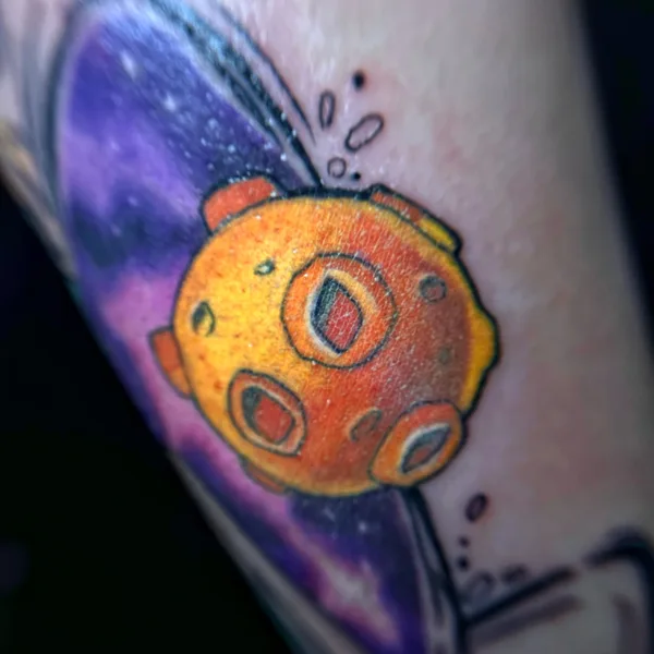 Color tattoo by Анастасия Чистякова  in Калуга