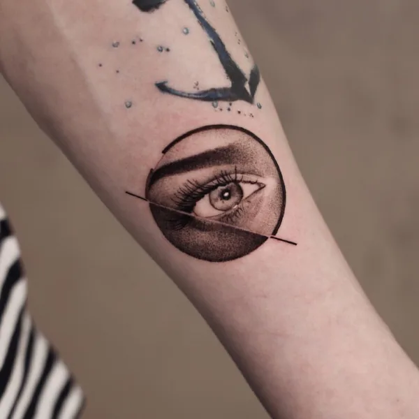 Black & Grey tattoo by Horror Tattoo in Moscow