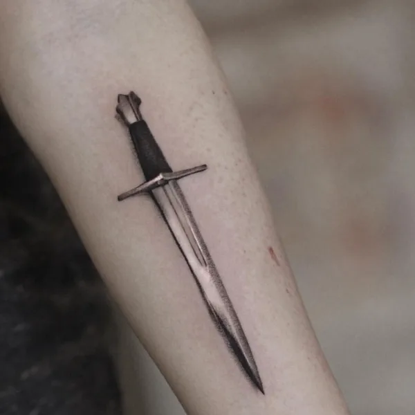 Black & Grey tattoo by Horror Tattoo in Moscow