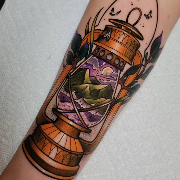 Neo Traditional tattoo by Shannon Gamerl in Penndel