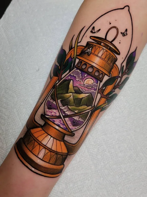 color illustrative tatouage sur forearm #42543 | Artiste tatoueur Shannon Gamerl