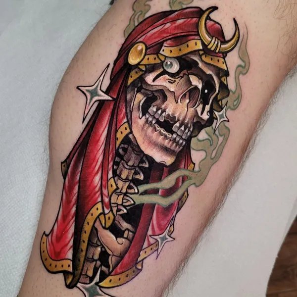 Neo Traditional tattoo by Shannon Gamerl in Penndel