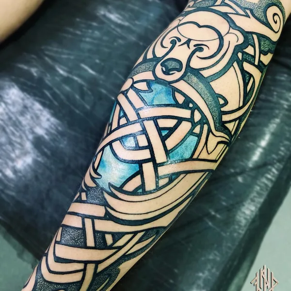 Author's Style tattoo by Никита Степаненко VikingTotem in Красноярск