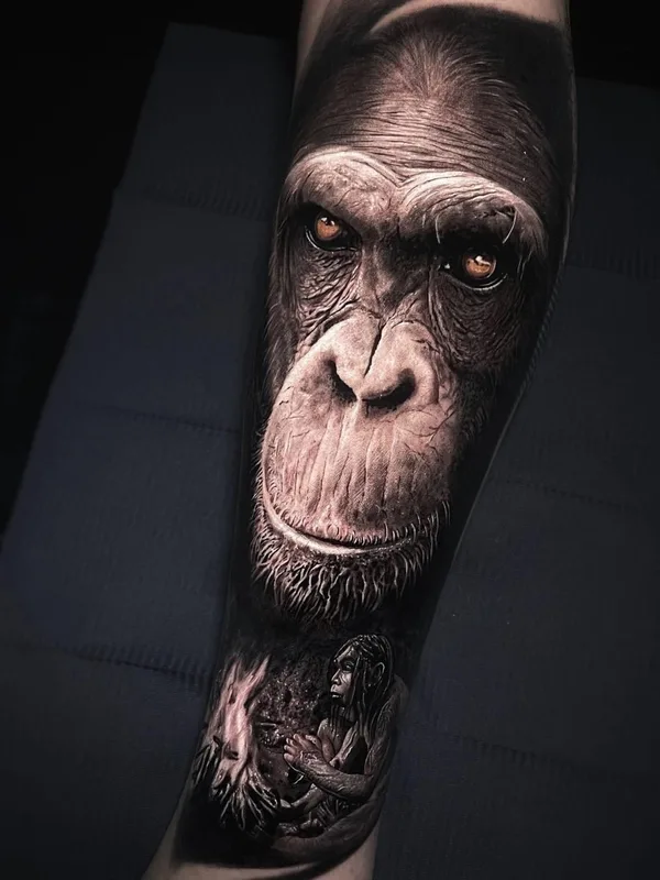 black and grey realism Tatuagem em forearm #73899 | Tatuador Leonardo Gonzalez
