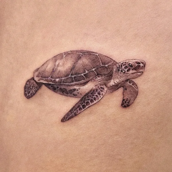 Micro Realism tattoo by Gyan in Seoul
