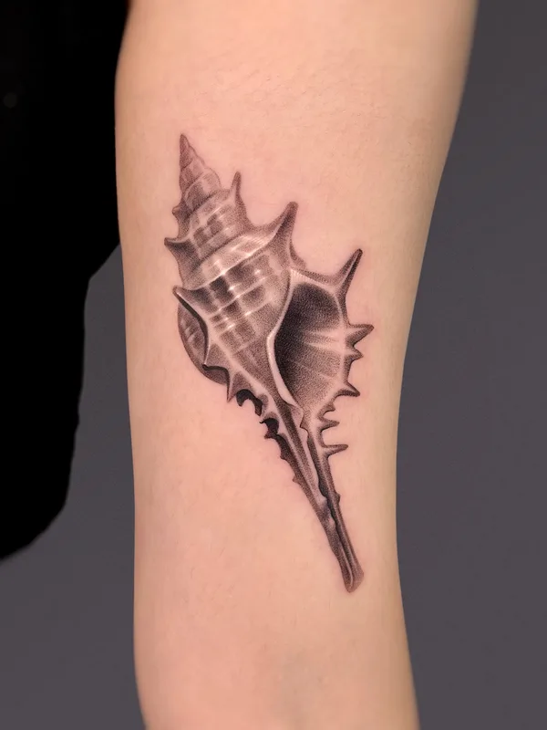 black and grey black and grey Tatuaggio su forearm #73921 | Tatuatore Gyan
