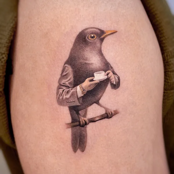 Micro Realism tattoo by Gyan in Seoul
