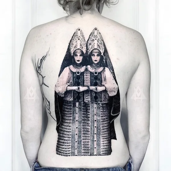 Author's Style tattoo by Дмитрий Маринченков in Moscow