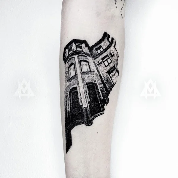 Author's Style tattoo by Дмитрий Маринченков in Moscow