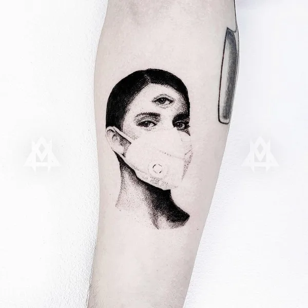 Author's Style tattoo by Дмитрий Маринченков in Moscow