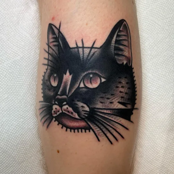 Old School tattoo by REMPE TATTOO in Seattle