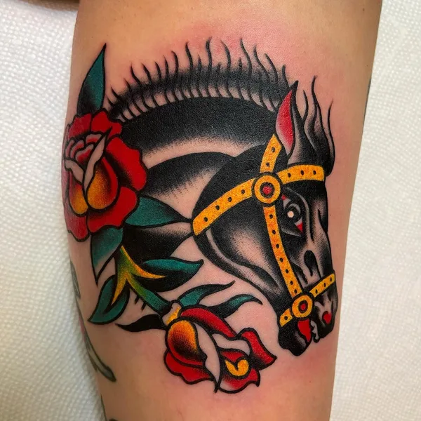 Old School tattoo by REMPE TATTOO in Seattle