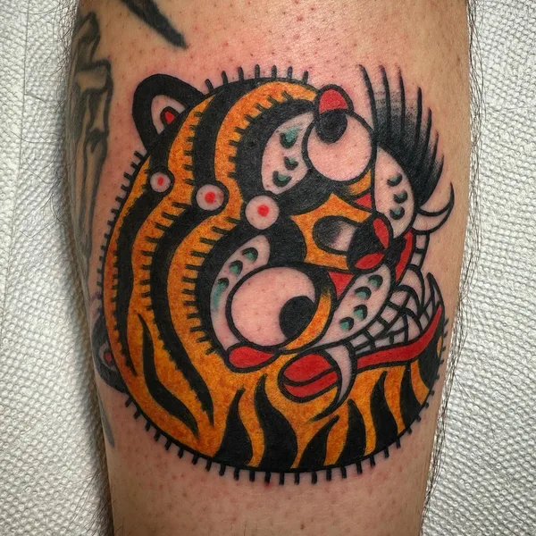 Old School tattoo by REMPE TATTOO in Seattle