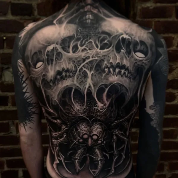 bioorganic tattoo by Jesse Levitt in New York City