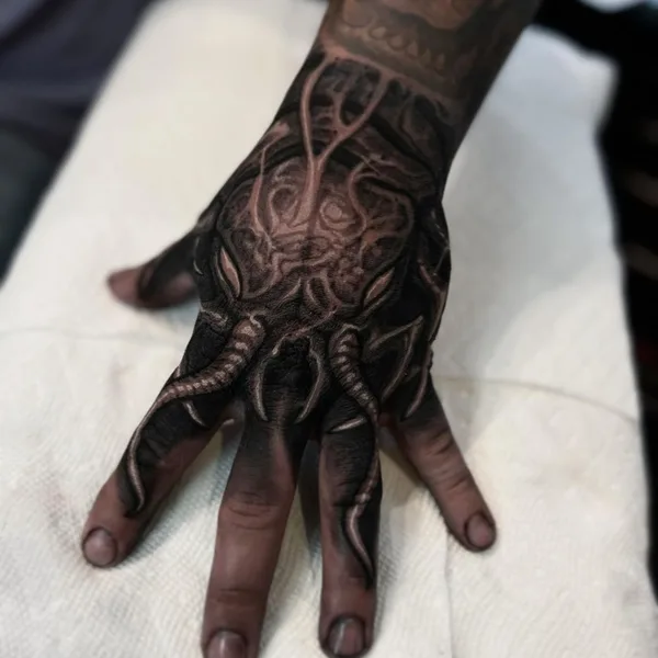 bioorganic tattoo by Jesse Levitt in New York City