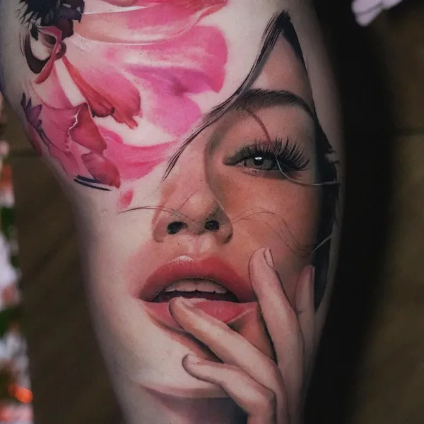 Realism tattoo by Daniel Luzardo in Miami