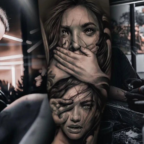 Realism tattoo by Daniel Luzardo in Miami