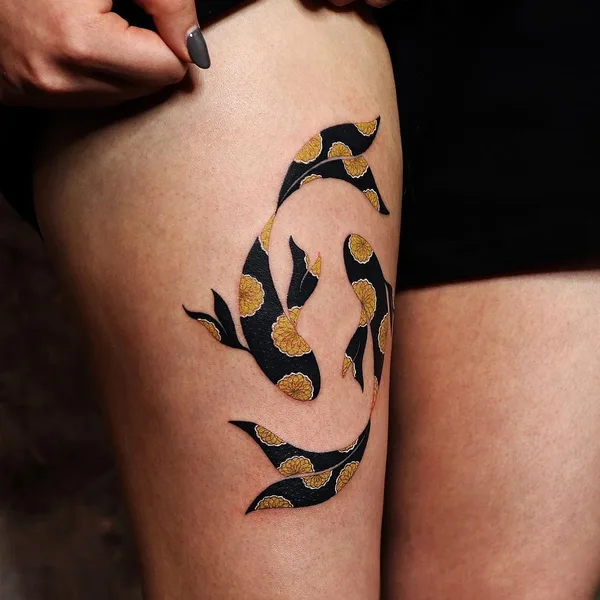 Ориентал tattoo by Nyoung in Seoul
