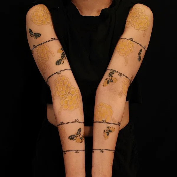 Ориентал tattoo by Nyoung in Seoul