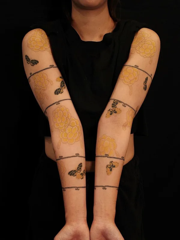 female color japanese 타투 부위 forearm #38128 | 타투이스트 Nyoung