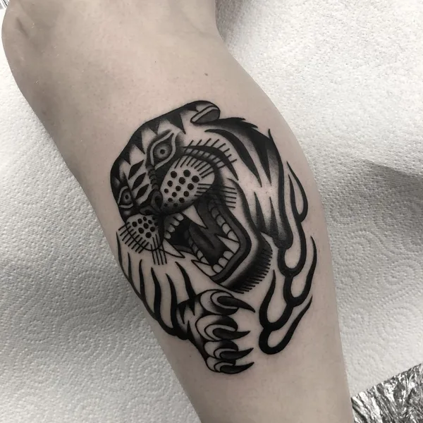 Old School tattoo by Heath Clifford in Liverpool