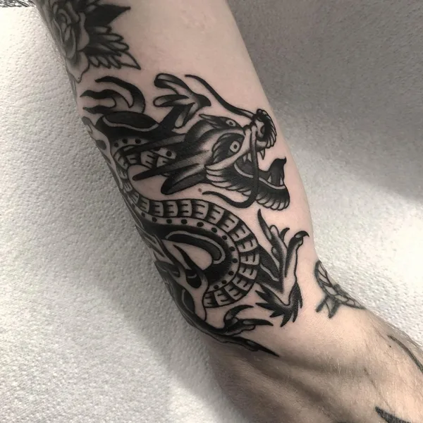Old School tattoo by Heath Clifford in Liverpool
