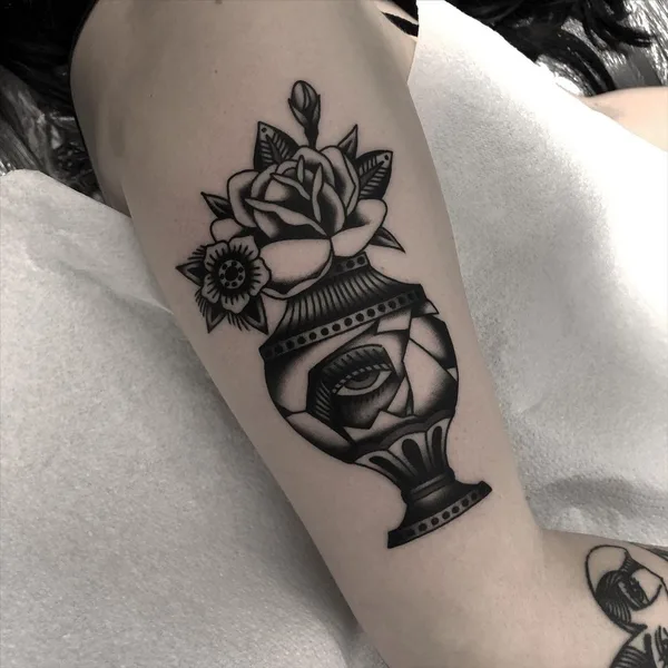 Old School tattoo by Heath Clifford in Liverpool