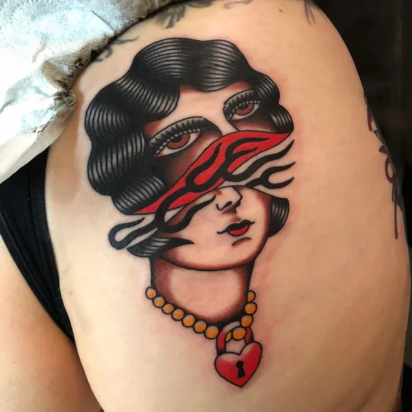Old School tattoo by Heath Clifford in Liverpool