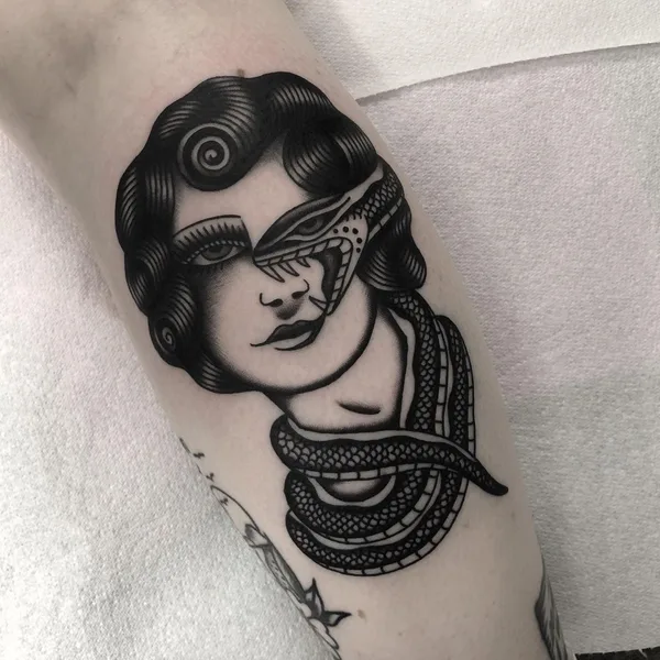 Old School tattoo by Heath Clifford in Liverpool