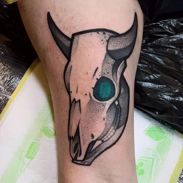 engraving tattoo by Krzysztof Futro in Warsaw