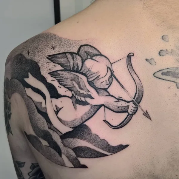 engraving tattoo by Krzysztof Futro in Warsaw