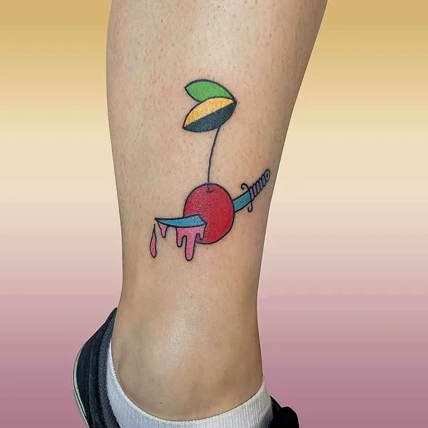 Minimalism tattoo by Roman Shcherbakov in Kyiv