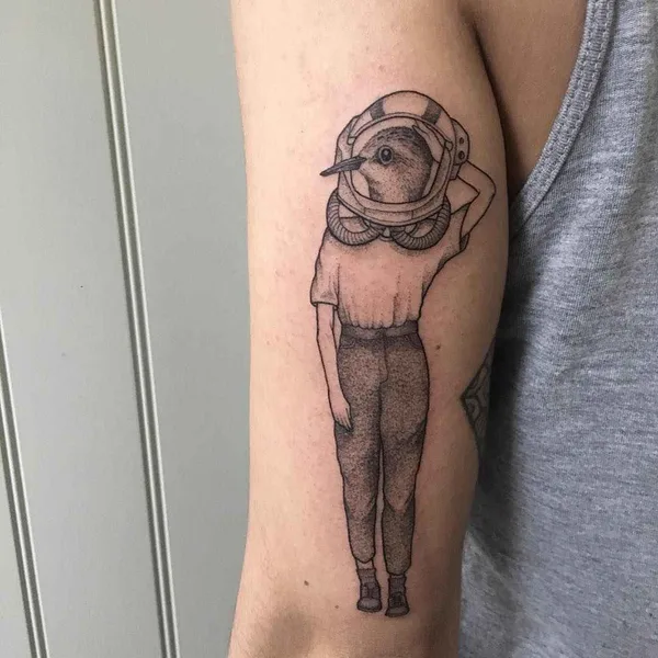 Author's Style tattoo by Anna Neudecker in Milano