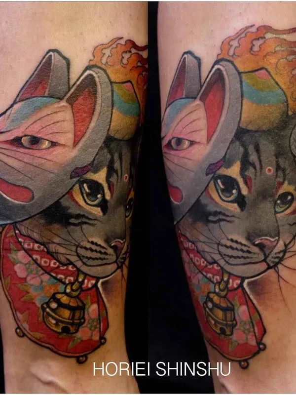 color japanese tatouage sur forearm #16412 | Artiste tatoueur Horiei Shinshu