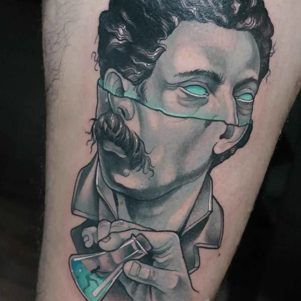 Нео традиционная tattoo by Gianpiero Cavaliere in Torino