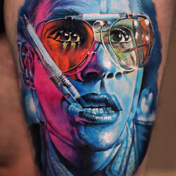 Авторская tattoo by Michael Taguet in Saint-Chamond