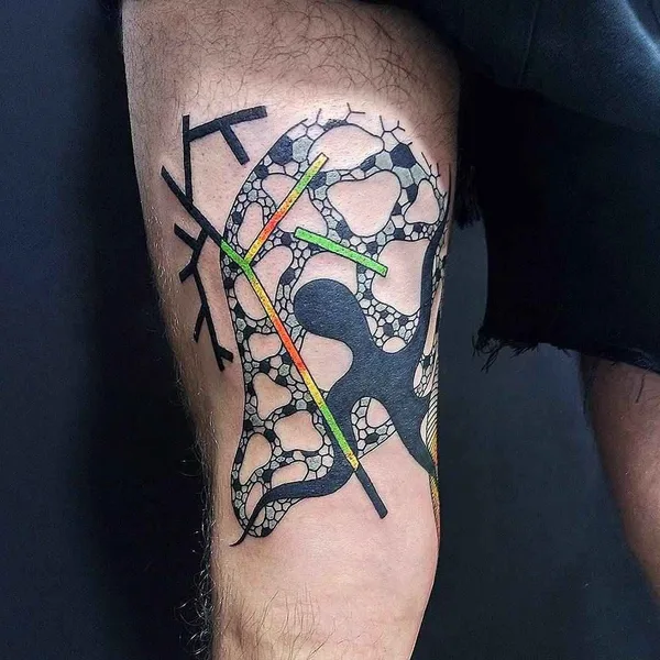Minimalism tattoo by Roman Shcherbakov in Kyiv