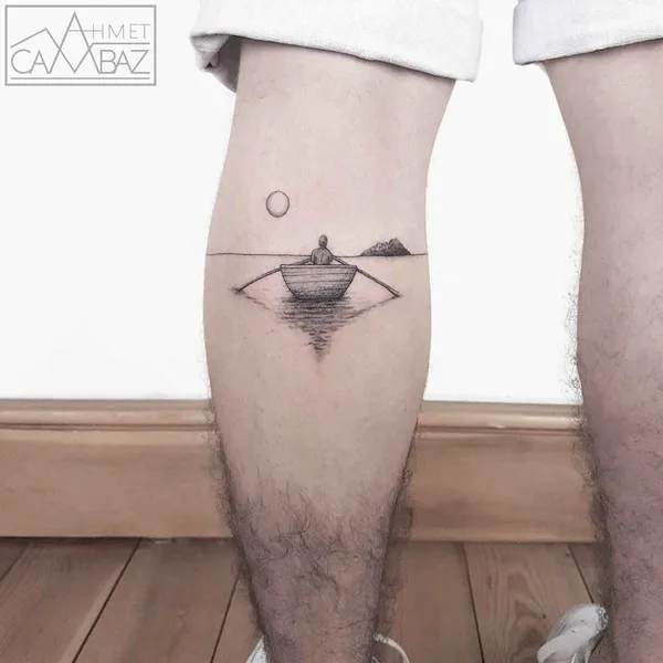 miniature tattoo by Ahmet Cambaz in Стамбул