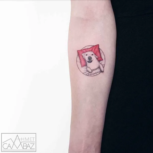 miniature tattoo by Ahmet Cambaz in Стамбул