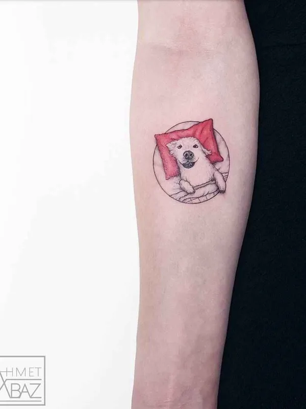 female color miniature tatuaje en forearm #15548 | Tatuador Ahmet Cambaz
