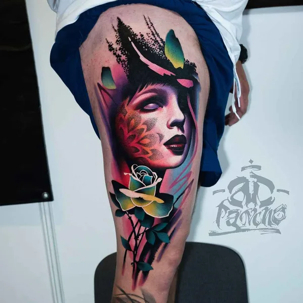 Author's Style tattoo by A.D. Pancho in Utrecht
