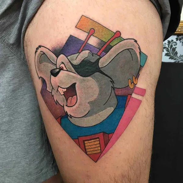 Neo Traditional tattoo by Leisure Brodie Bandit in Perth