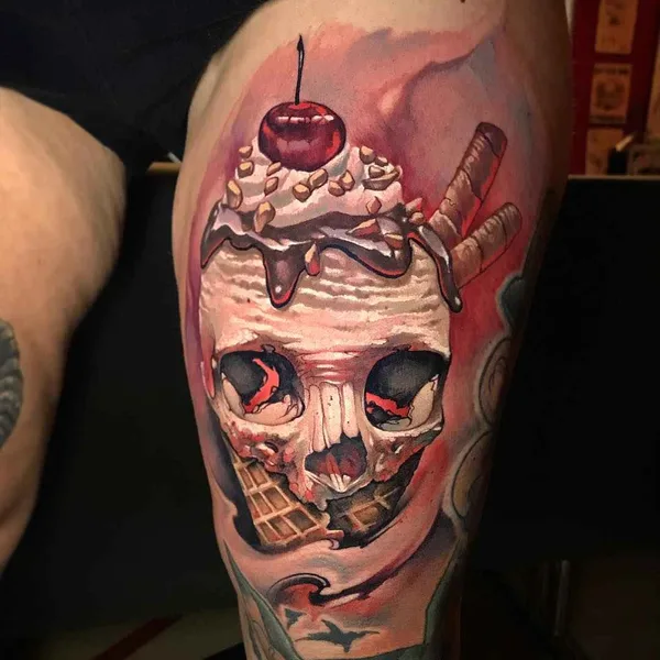 Author's Style tattoo by Benjamin Laukis in Melbourne