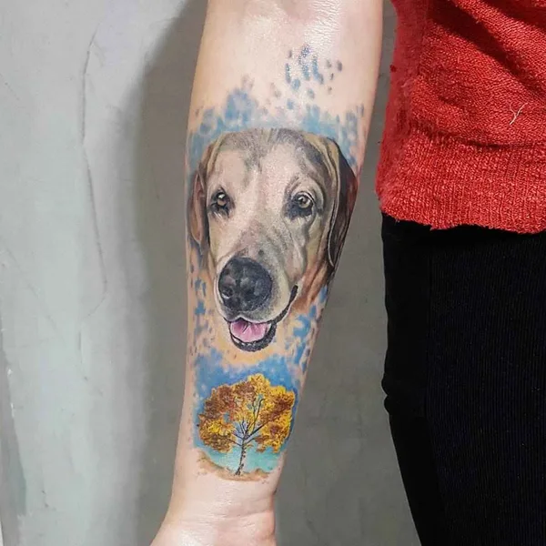 Скетч tattoo by Renata Jardim in São Paulo