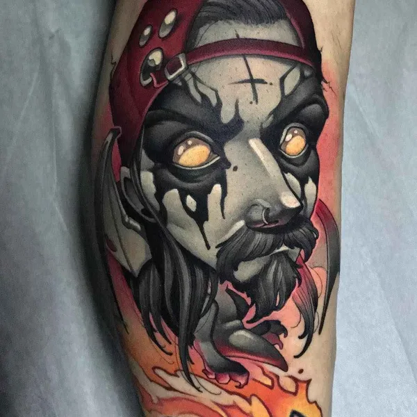 Нео традиционная tattoo by Kelly Doty