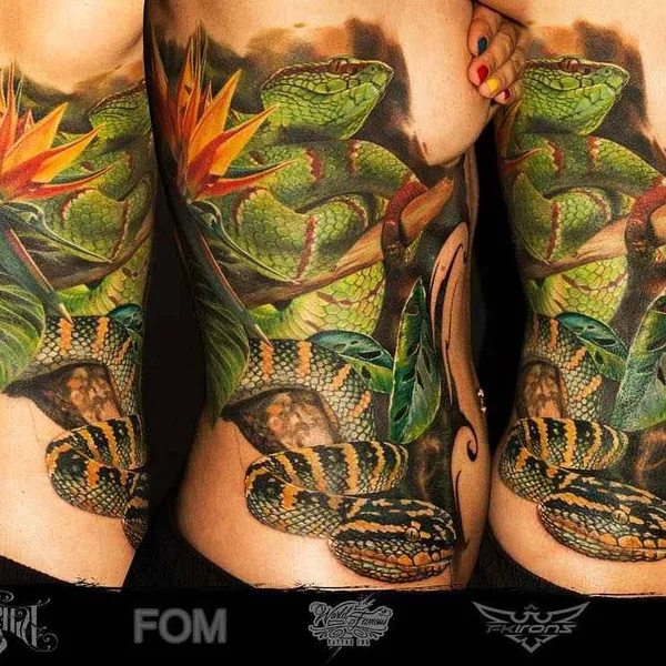 Author's Style tattoo by Илья Фоминых in Казань